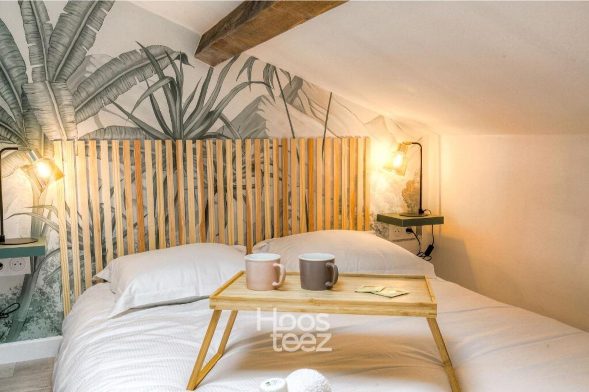 Ferienwohnung Atypique Et Reposant Avec Parking Gratuit Villeurbanne Exterior foto