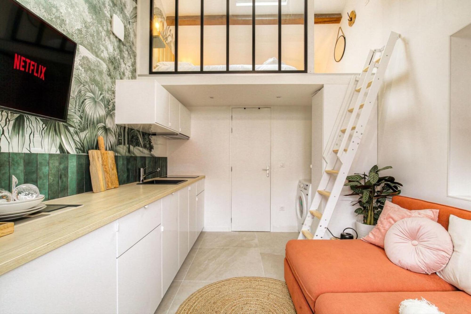Ferienwohnung Atypique Et Reposant Avec Parking Gratuit Villeurbanne Exterior foto
